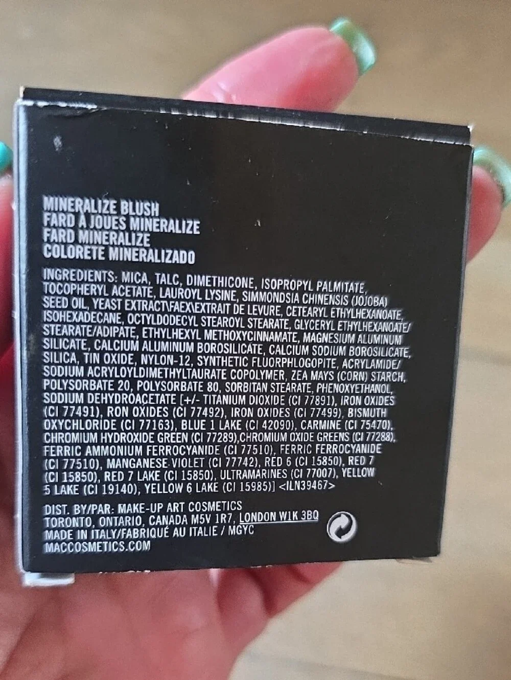 MAC Cosmetics mac mineralize